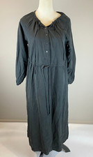 NWT Everlane Maxi Dress Women's SIze XXS Black Long Sleeve