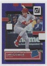 2022 Panini Donruss Rated Rookie Holo Purple Lars Nootbaar #68 0w8