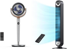 Ventilador Torre Control Remoto Oscilante con Temporizador y Altura Ajustable