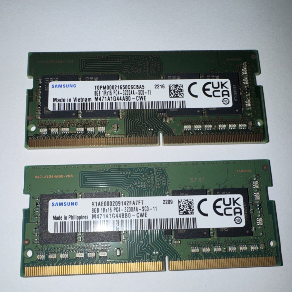 Samsung 16GB (2x8GB) DDR4-3200 SO-DIMM Non-ECC Laptop RAM