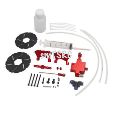 Front Wheel Hydraulic Brake System for 1/5 HPI ROFUN RV KM BAJA 5B 5SC 5T
