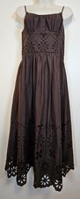 Ann Taylor Loft 100 Cotton Fully Lined Sundress NWT eyelet Size 4 - 99 on tag