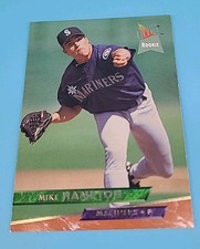 1993 Fleer Mike Hampton #620 Rookie Seattle Mariners Baseball Card. rookie card picture