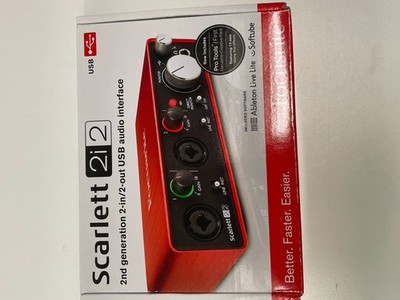 Focusrite Scarlett Solo 2.Gen. 2i  audio interface usb