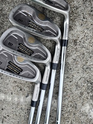 Wison Matrix Bi-Metal Iron Set 3-PW Steel Shaft R-Flex RH