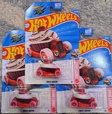 New 2026 Hot Wheels K Case-Regular Treasure Hunt Sweet Driver Lot Of 3