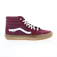 Vans Skate Sk8-Hi VN0A5FCCK10 Hombres Borgoña Inspiradas en el Patín Tenis Zapatos 13