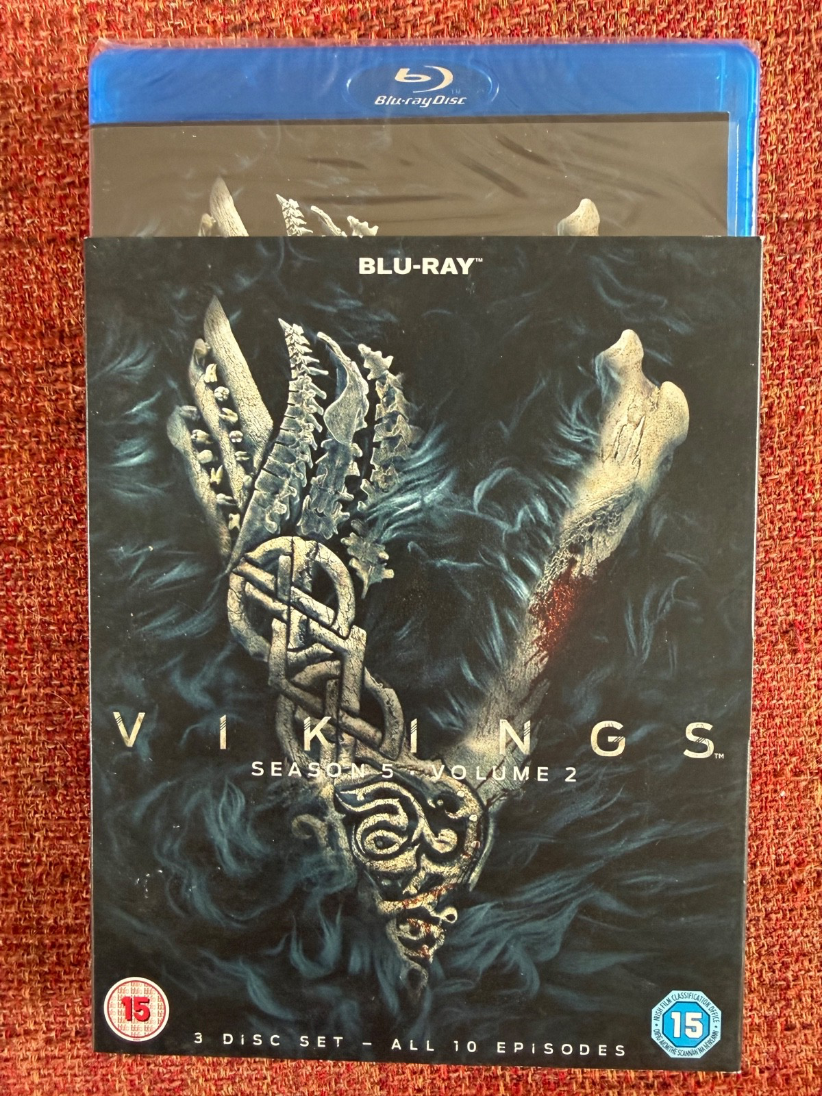 VIKINGS - SEASON 5 VOLUME 2 [BLU-RAY] NEW & SEALED + SLIPCOVER