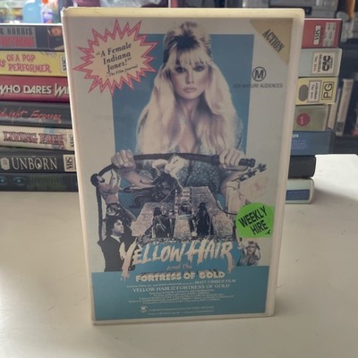 Yellow Hair and the Fortress of Gold VHS 1985 Vestron Big Box