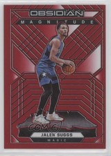 2021-22 Panini Obsidian Magnitude Electric Etch Red Flood Jalen Suggs #14 0x2a