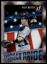2018 Donruss #AP5 Nick Meyer American Pride Silver #/349