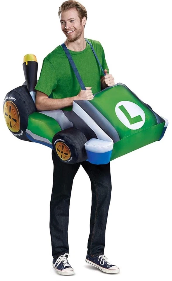 Inflatables Mario Luigi Kart Adult  - Image 3 of 3