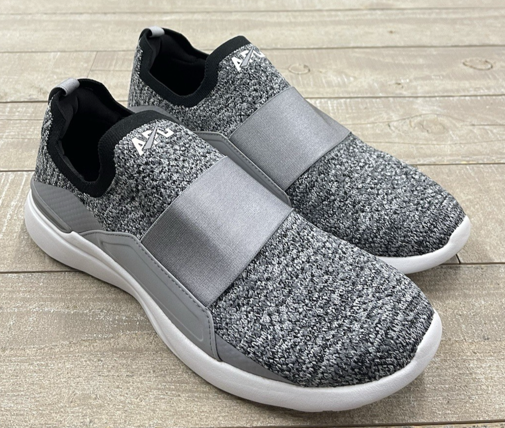 NIB APL Women's Techloom Bliss Sneakers In Grey Size:9.5