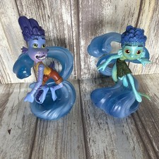 Lot Of 2 Genuine Disney / Pixar Luca as Sea Monster  Alberto 4" PVC Figure