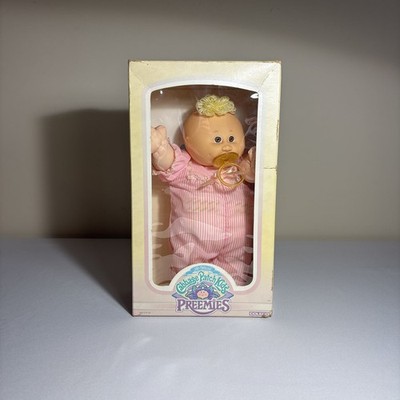 Vintage 1985 Cabbage Patch Kids March of Dimes Preemie Doll in Original Box