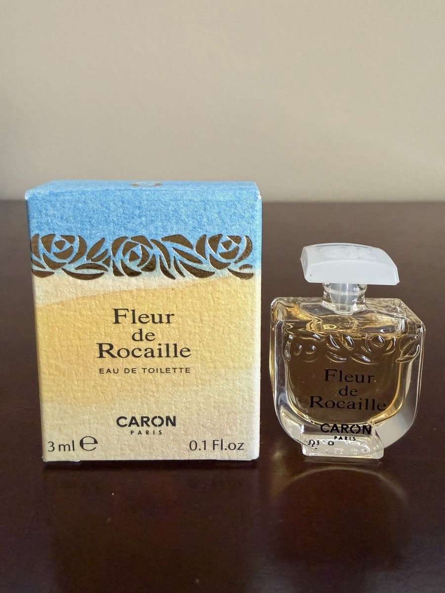 Vintage Fleur de Rocaille by Caron EDT Mini 3ml Splash NIB