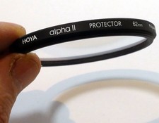 HOYA Alpha II Protector 62mm Filter UV clear ...