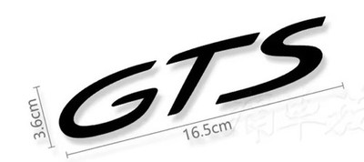 1 Stück Cayman Cayenne Macan Panamera 911 718 901 928 930 GTS Emblem Badge Aufkleber