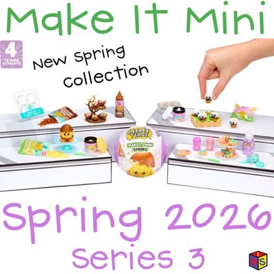 MGA s Miniverse Make It Mini SPRING 2026 Series 3 | New Open Unused | You Choose