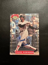 1994 Nabisco All-Star Legends Frank Robinson Autograph Auto COA HOF