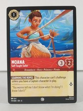 Moana - Self‐Taught Sailor - Azurite Sea - LORCANA #117 - Singles