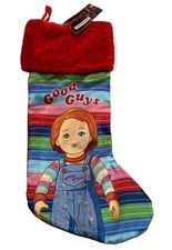 Chucky Child's Play Christmas Stocking Christmas Good Guy Horror NWT