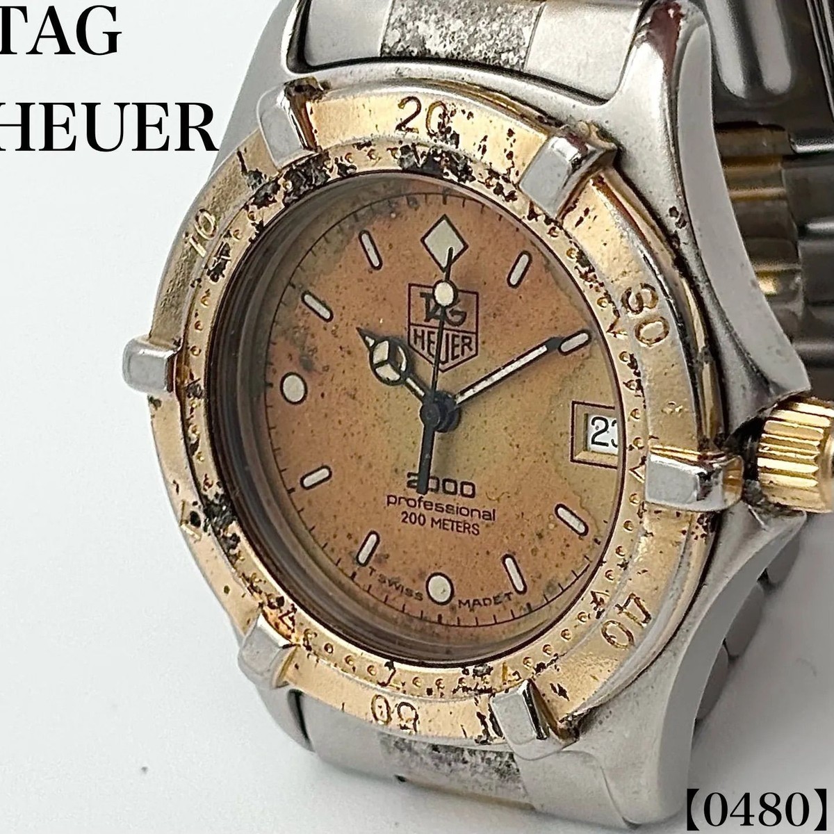 TAG Heuer 2000 Gold Men's Watch - 964.013 for sale online | eBay