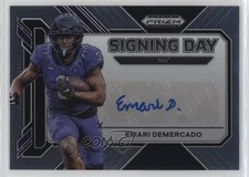 2023 Panini Prizm Draft Picks Signing Day Emari Demercado #SD-EDE Auto k0s