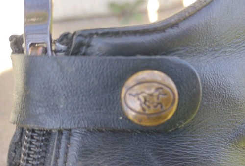Devon Aire Camden Damengröße 8. Hohe Lederreitstiefel schwarz humane Sporen - Bild 7 von 22