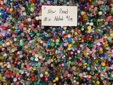 ~200g~💕Small Glass Loose Beads 7oz+ Mixed Lot #7 Craft Jewelry~  1-8mm😀!!