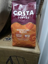 5 X Costa Coffee Beans Signature Blend 5 X  200g 21.49 per kilo