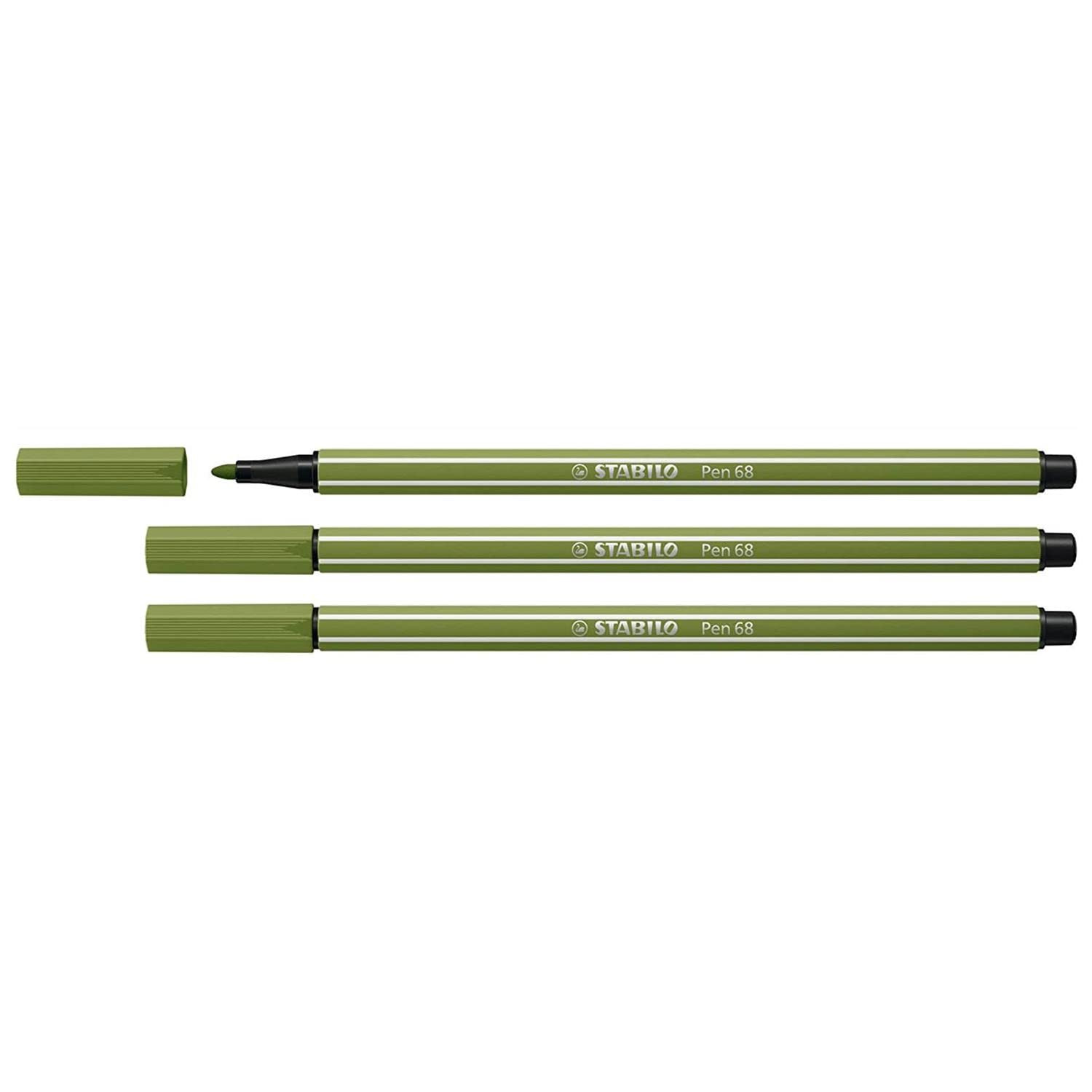 STABILO Felt Pen 68, Moss Green