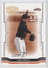 2005 Donruss Throwback Threads Gold Century Proof 51/100 Erick Threets #230 fm0