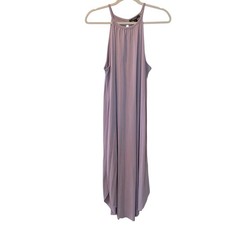 FOREVER 21 Lavender Halter Maxi Dress Medium NWT