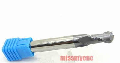 5pcs   Nose R2.5 x 6mm Solid Coat Carbide Radius End Mill CNC Cutting tool *rr