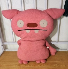 UGLY DOLL PUGLEE LARGE 18 INCH VERSION PINK STUFFED PLUSH TOY