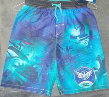 NWT Disney toy story Buzz light year swimming Trunks Shorts Boys size medium