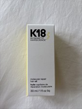 Image of K18 Molecular Repair Hair Oil 30ml, Anti-Frizz, Heat-Resistant, Sealed