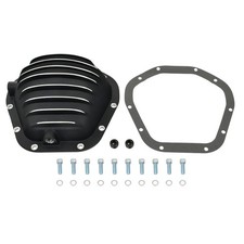 For Dana 60 D60 70 D70 Axle Black Cast Aluminum Rear Differential Cover Kit
