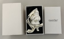 PANDORA 2013 Unforgettable Moments Santa  Sack Holiday Christmas Ornament BOX