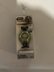 One Star Wars Yoda LCD Watch
