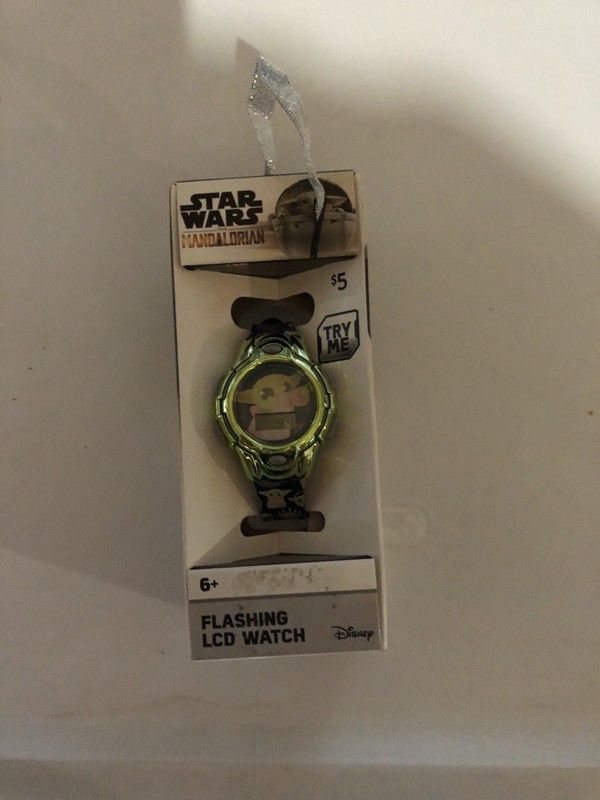One Star Wars Yoda LCD Watch