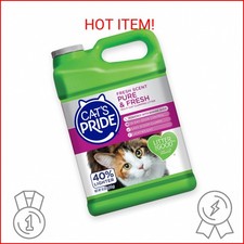 Cat's Pride Premium Lightweight Clumping Litter: Pure  Fresh - Up to 10 Days of