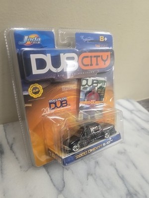 JADA DUB CITY 2000 CHEVY S-10 BLACK 1:64 I8 | eBay