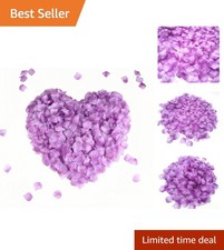 2200 PCS Light Purple Silk Rose Petals - Perfect for Weddings & Romantic Decor