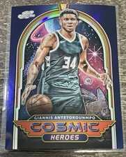 2024 Topps Cosmic Giannis Antetokounmpo Cosmic Heroes SSP CASE HIT #CH-14