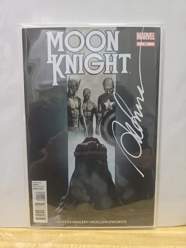 MARVEL COMICS MOON KNIGHT #11. SIGNED ALEX MALEEV. W/COA. NM. FREE SHIPPING!