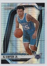 2024-25 Panini Prizm Hyper Prizm KJ Simpson Jr #247 14t3