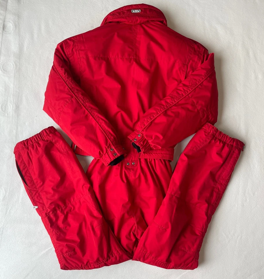 Traje de nieve de esquí rojo Killy Mountain vintage años 80 90 una pieza para mujer 34 unisex Foto 2 de 4
