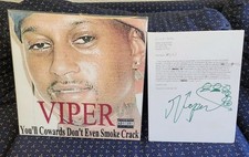 (SIGNED) Viper - Youll Cowards Dont Even Smok...